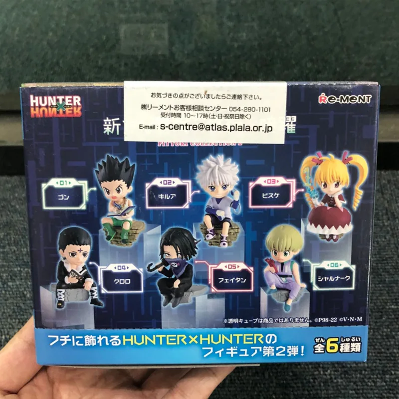Boxed 1pcs Random style Anime HUNTER x GON FREECSS Killua Zoldyck kawaii figure PVC model toys doll Collection Gifts - купить по