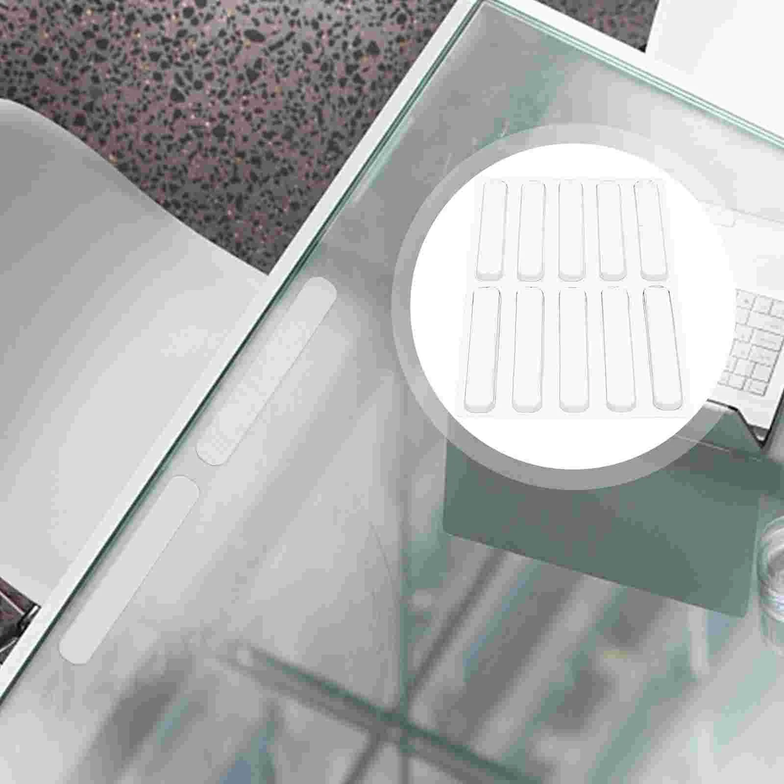 

Door Protector Bumpers Wall Car Strips Strip Doorknob Side Silicone Shield Clear Knob Furniture Guard Stopper Pad Adhesive