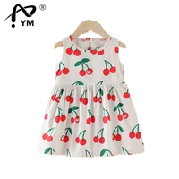 new 1 8 y toddler children little girls dresses kids baby girl animal printed casual a line christmas princess dress clothes