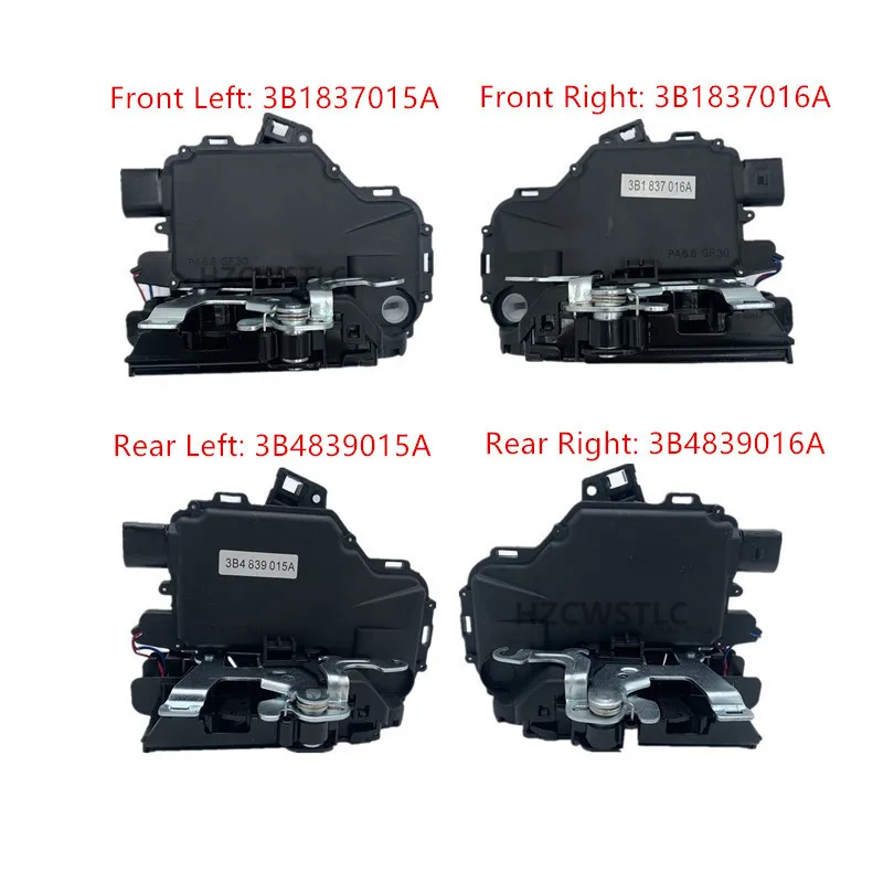 

Free Shipping Door Lock Latch Actuators Front Rear Left Right 3B1837015A 3B1837016A 3B4839015A 3B4839016A For Passat B5 Golf MK4