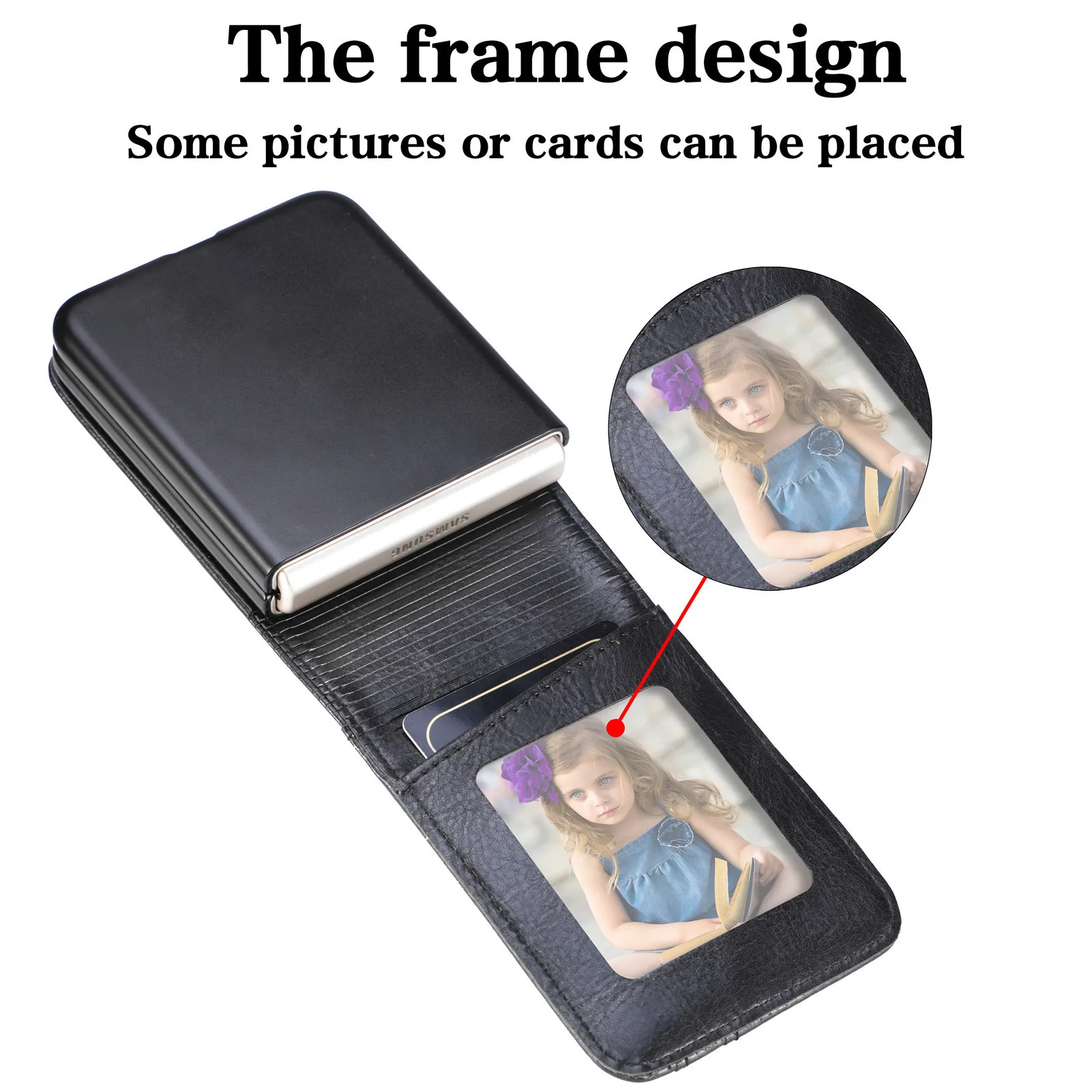 Применим для Samsung Galaxy Z Flip4 мобильный телефон Case Zflip3 складывающаяся вверх и вниз интегрированная многорозетчатая карта 2 в 1 защита (art.: 3920befaef041) - 3920befaef041