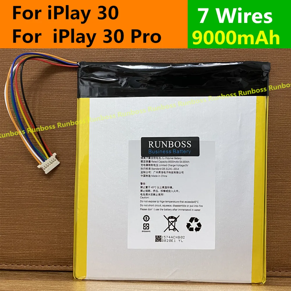 Аккумулятор для планшета Alldocube Cube IPlay 10 20s 20 IPlay20 IPlay 30 40 50 60 Mini Pro 40H 60 Pro Mini 5000мАч-6200мАч-8000мАч (art.: 3920dd18d4aed) - 3920dd18d4aed