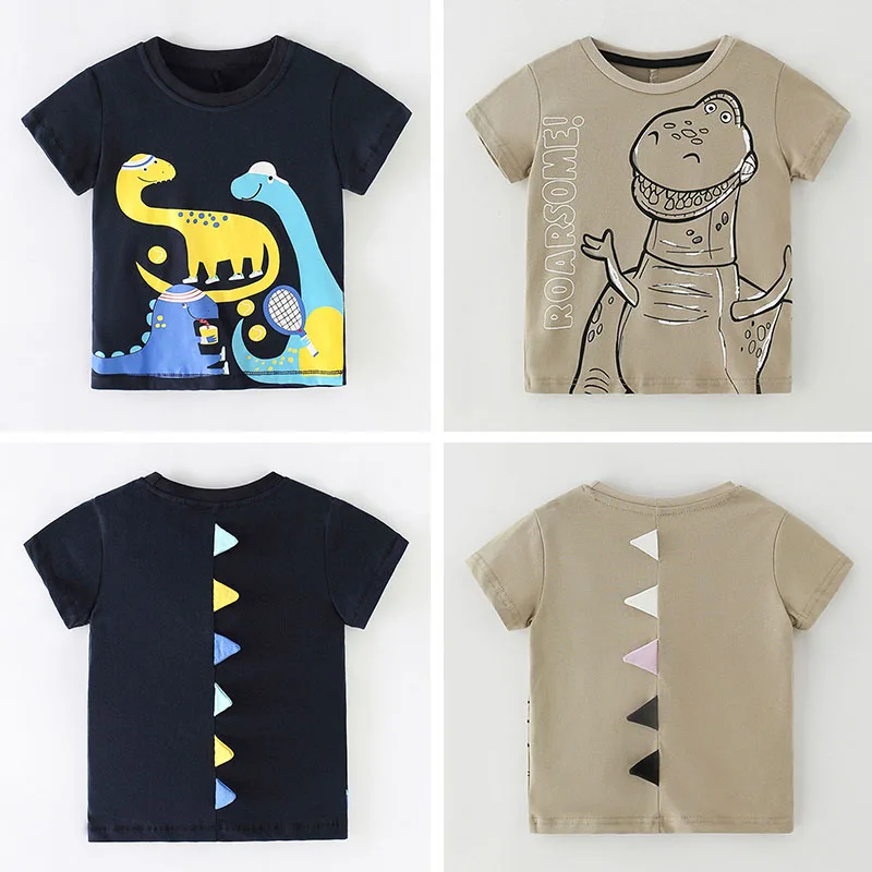 

Качественная летняя детская одежда из 100% чесаного хлопка 2022, футболки для мальчиков, Повседневная футболка, Детская футболка, одежда для ма...