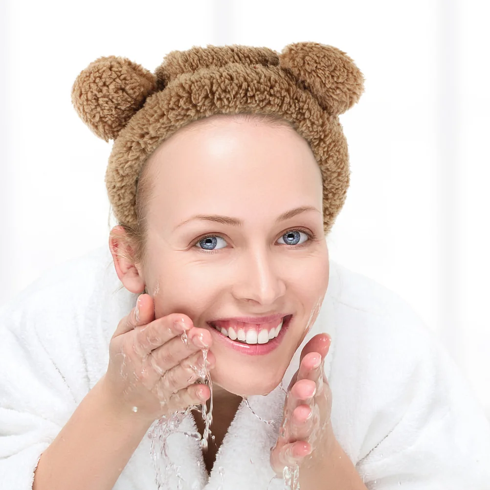 

3 Pcs Cute Headbands Women Makeup Skincare Washing Face Hair Accessories Girls Spa