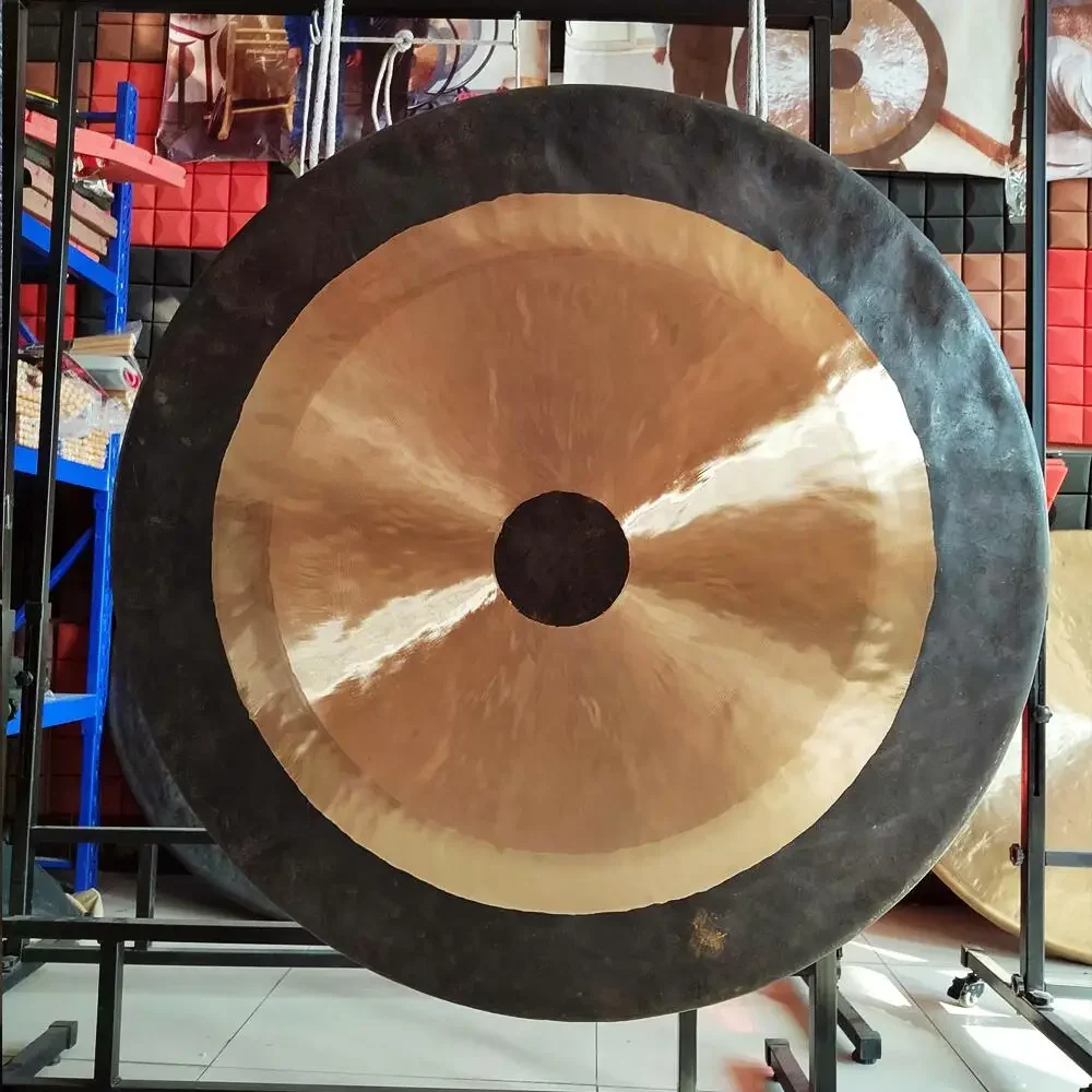 Brozone Gong ручной работы 48-дюймовый Чау для музыкальных терапевтических ударных