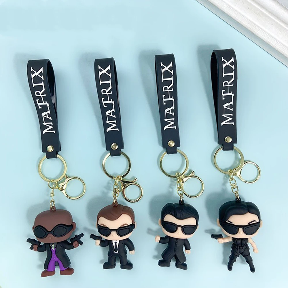 Matryx Matrix Neo Креативный Брелок Унисекс Хакер Тематическая Сумка Кулон Оптимальная
