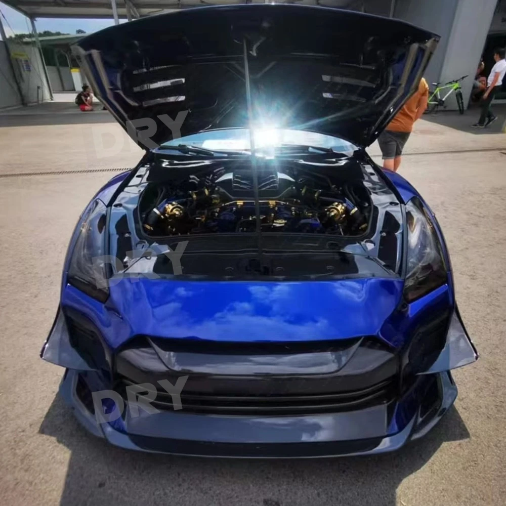 Карбоновые сплиттеры-канарды для переднего бампера Nissan GTR R35 2017-2024, гоночный спойлер-губа, обвес из FRP (art.: 3920dc8ec4df2) - 3920dc8ec4df2