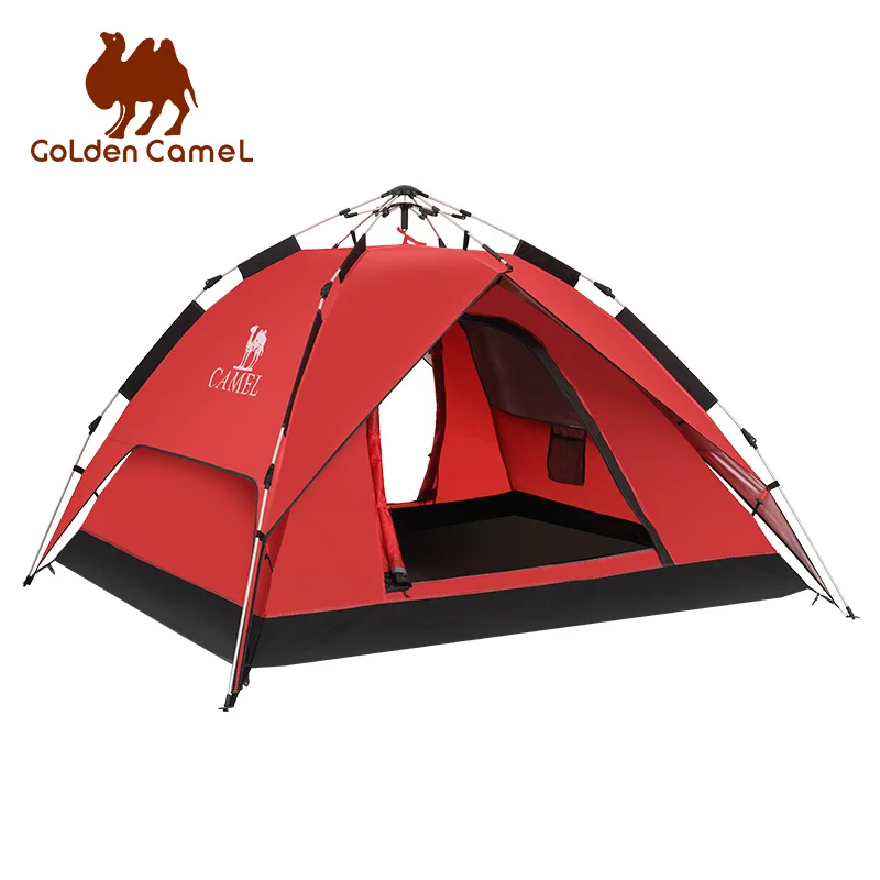 

Outdoor Tent Portable Silver Coating Automatic Quick Opening Sunscreen Rainproof Park Picnic Camping Equipment Supplies