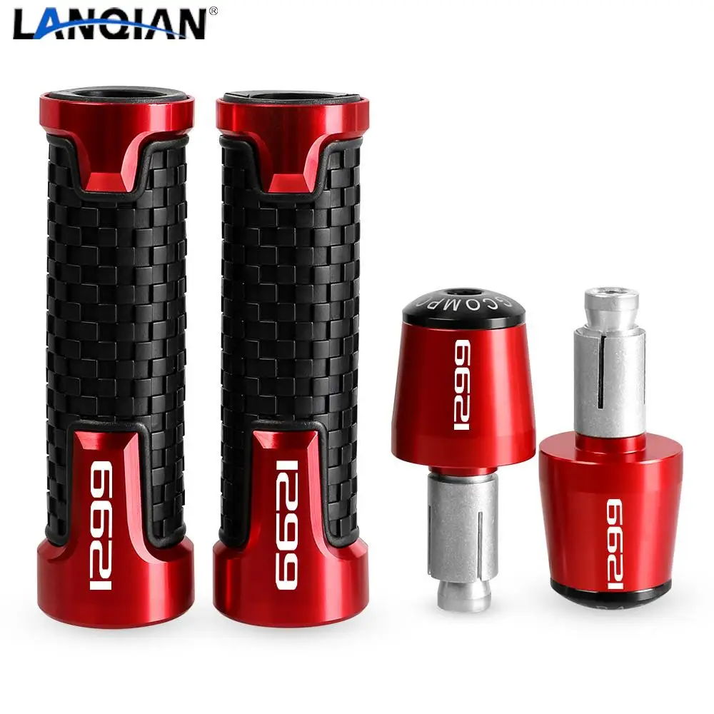 

Motorcycle Accessories 7/8" 22MM Handlebar Hand Grips Handle Bar End Cap plug For DUCATI 1299 1299PANIGALE 2015 2016 2017 2018