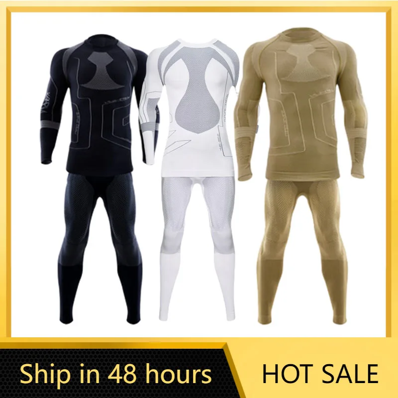 

XBHPIN SNOW Adult Winter Quick-dry Snowboarding Base Layer - Breathable, Moisture-wicking, Seamless, and Insulating Underwear