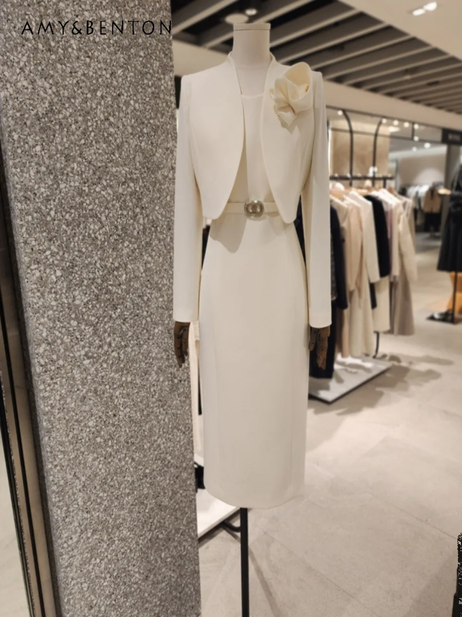 2024 весенне-осенний новый офисный женский элегантный изящный короткий пиджак с