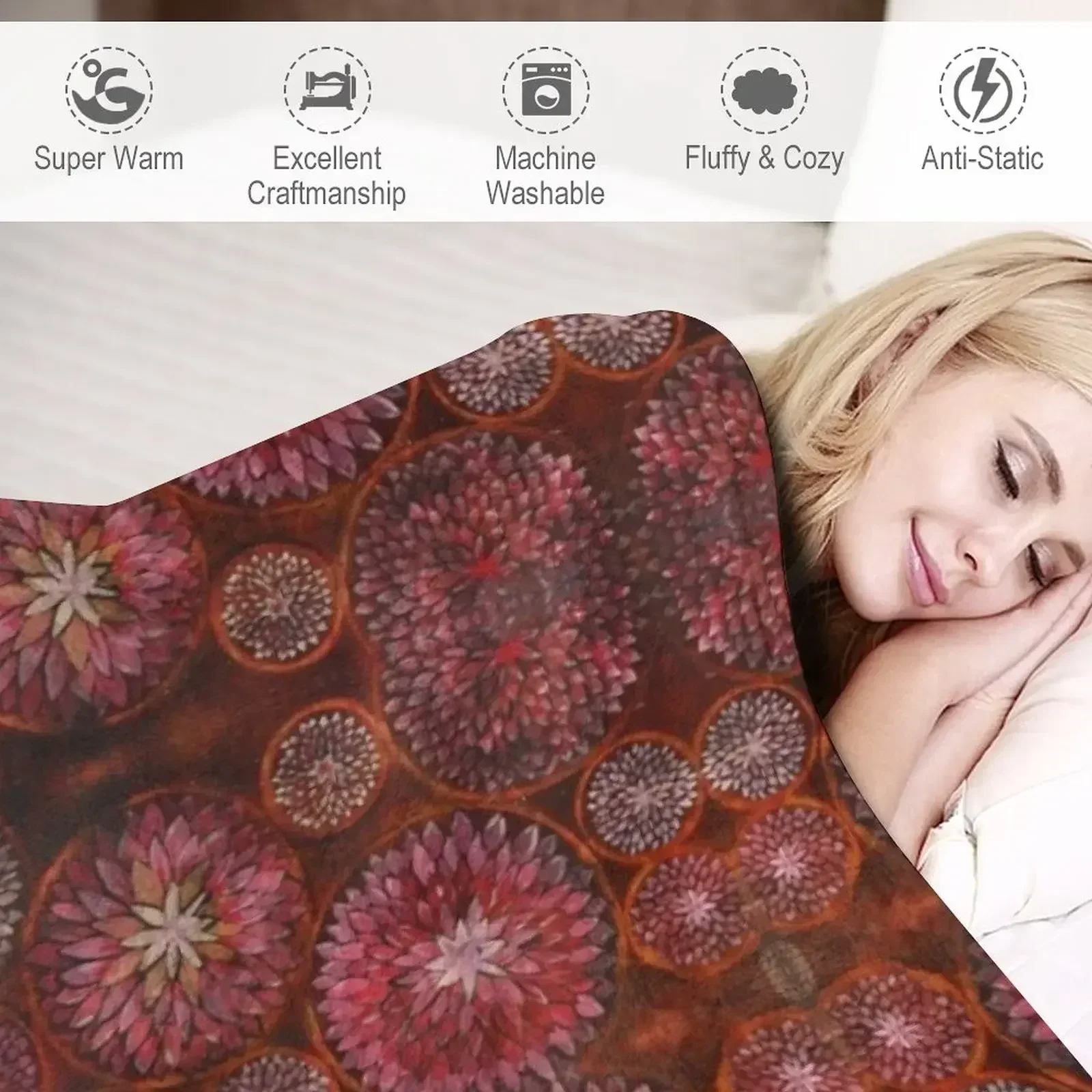 Одеяло Dahlia элитный бренд плюшевая кровать плед на диване одеяла