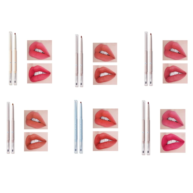 

Pudaier Professional Waterproof Lipliner Pencil Smooth Natural Lip Liner Pen