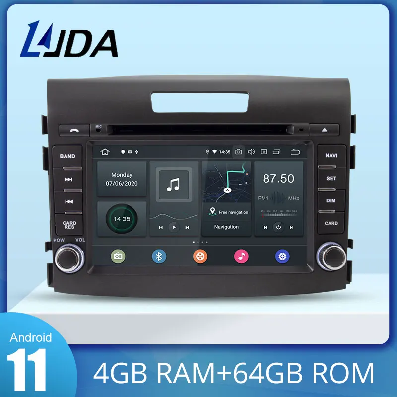 

Автомобильный радиоприемник DSP Carplay 2 Din Android 11 для HONDA CRV CR-V 2012-2016 WIFI Автомобильный мультимедийный плеер стерео GPS Навигация DVD аудио