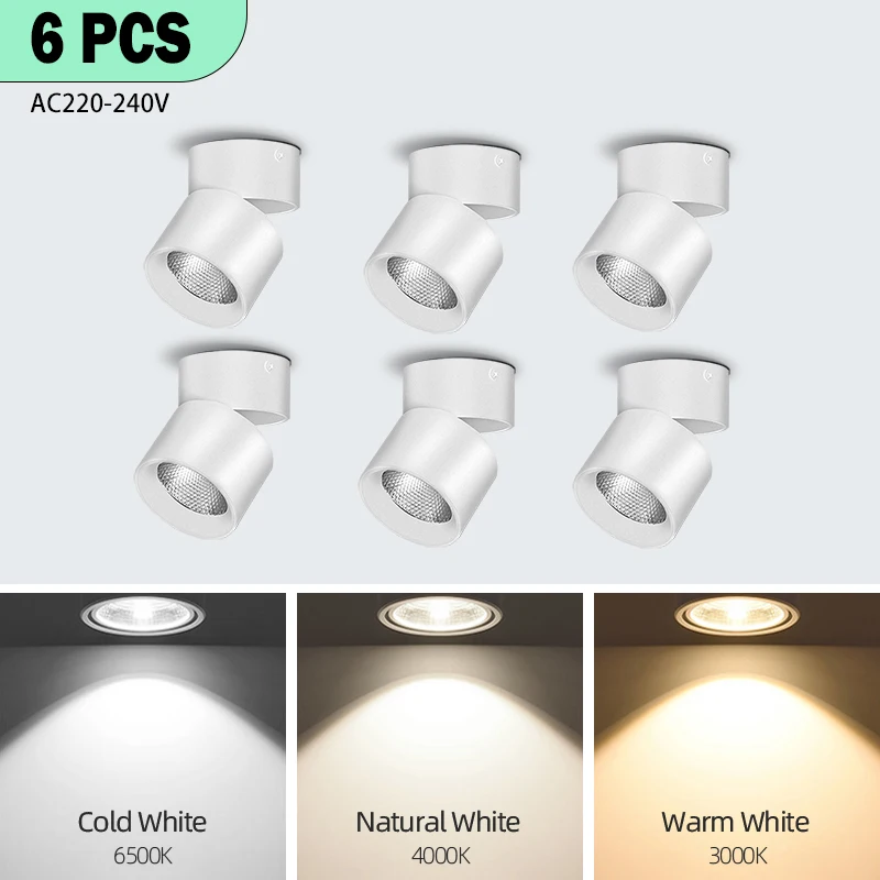 

Светодиодный потолочный светильник, вращающийся светильник, лампа для домашнего декора, освещение, светильник для гостиной, спальни 110V 220V светильник потолочный