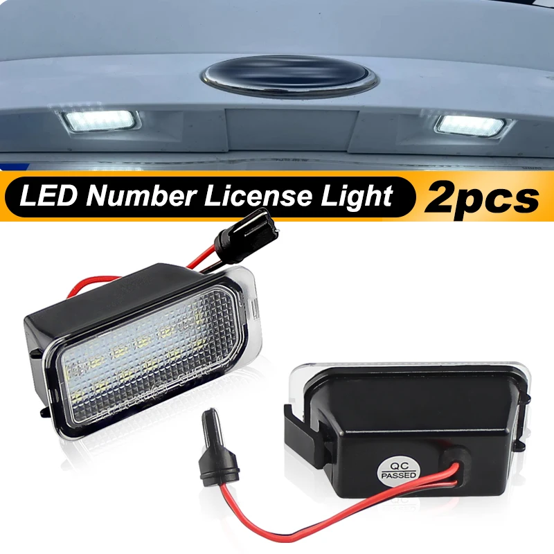 

2 шт. светодиодные задние фонари номерного знака Canbus для Jaguar XF X250 XJ X351 Lincoln MKC Ford Ranger Mondeo 4 5 Kuga OEM # 7S 7113550 АБ