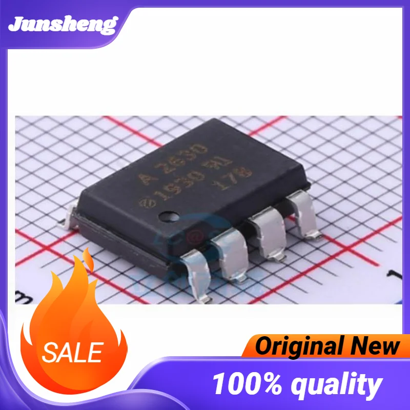 

10PCS New original A2630 HCPL-2630 HCPL-A2630 DIP8 SOP8 IC nuevo