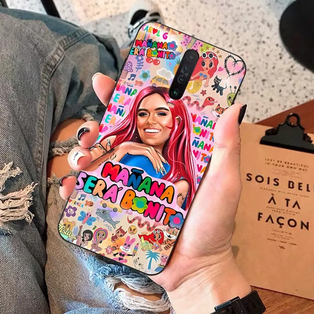 Karol G Manana Sera Bonito Чехол для телефона Redmi 5 6 7 8 9 10 plus pro A GO K20 K30 K40 F3 Fundas