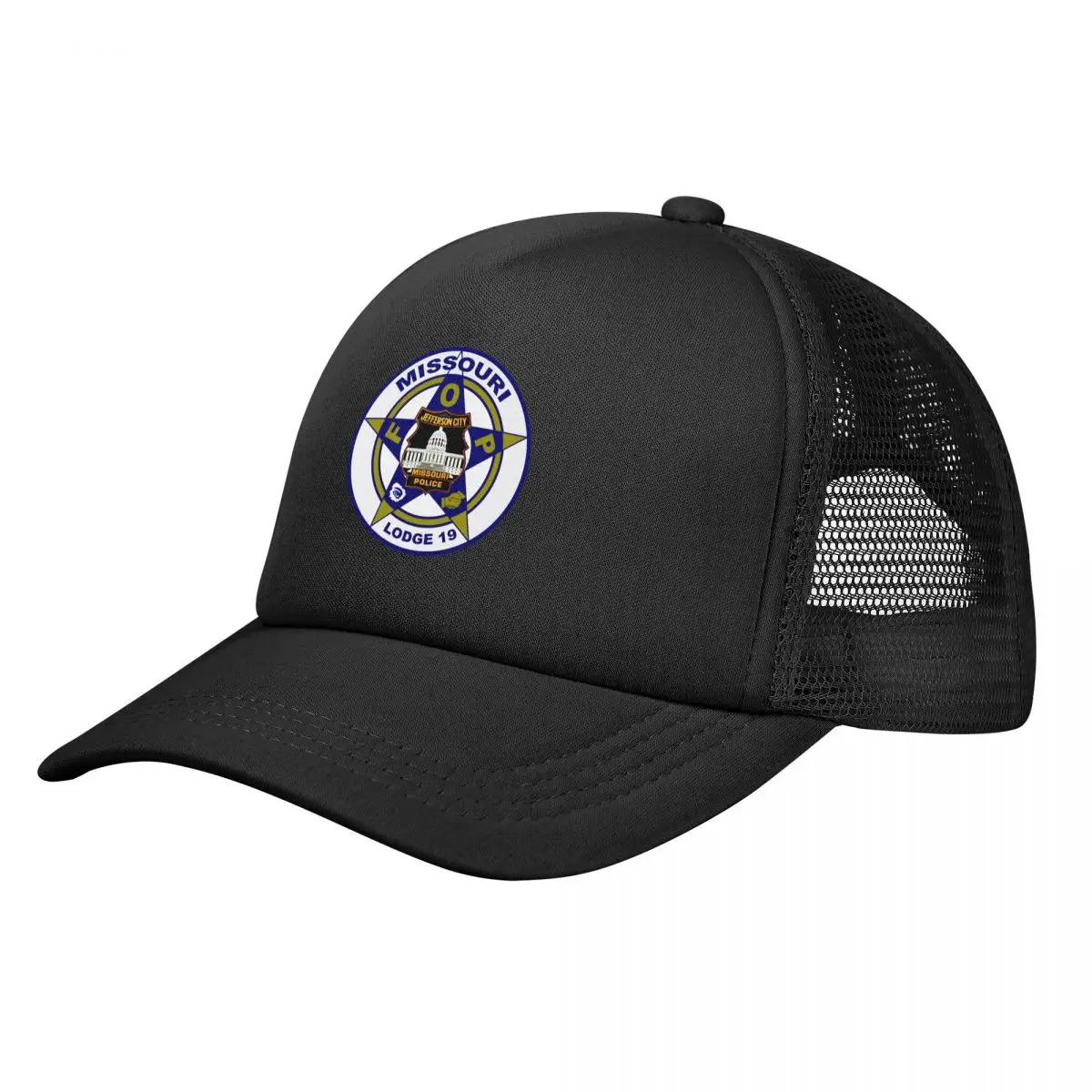 

Missouri Fop.gif Baseball Cap for Men Women Bulk Snapback Trucker Hats Adjustable Unisex Fishing Mesh-Back Hats