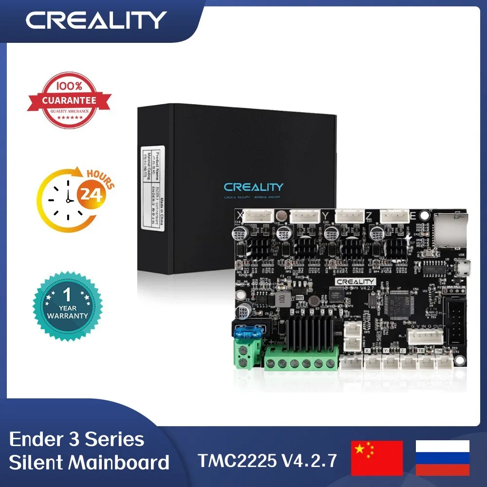 

Creality Ender3 Silent Motherboard 32 Bits 4.2.7 Upgrade Mainboard For Ender-3 V2/Ender3 Pro/Ender-3 Max 3D Printer Parts