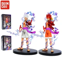 anime figure one piece luffy gear 5 sun god nika 21cm pvc action figurine statue collectible model doll toys for fans gift