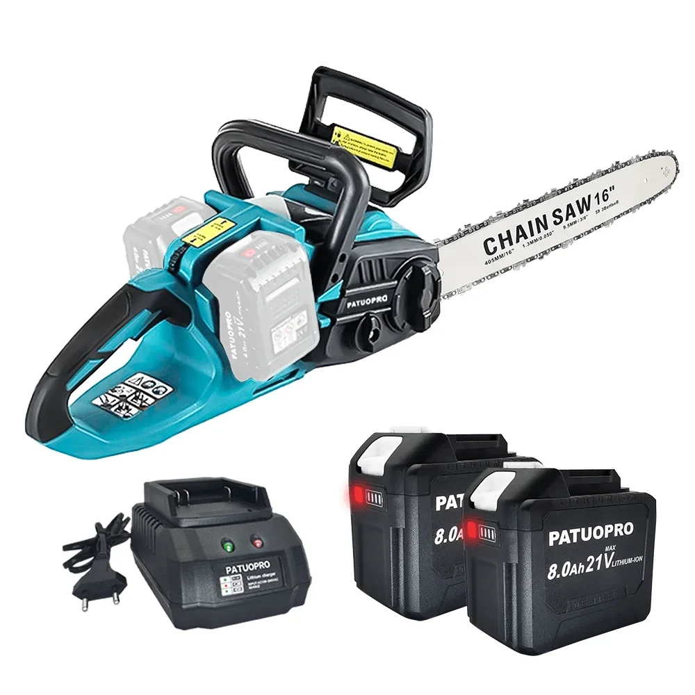 

PATUOPRO 16-дюймовая аккумуляторная цепная пила для Makita 18 В