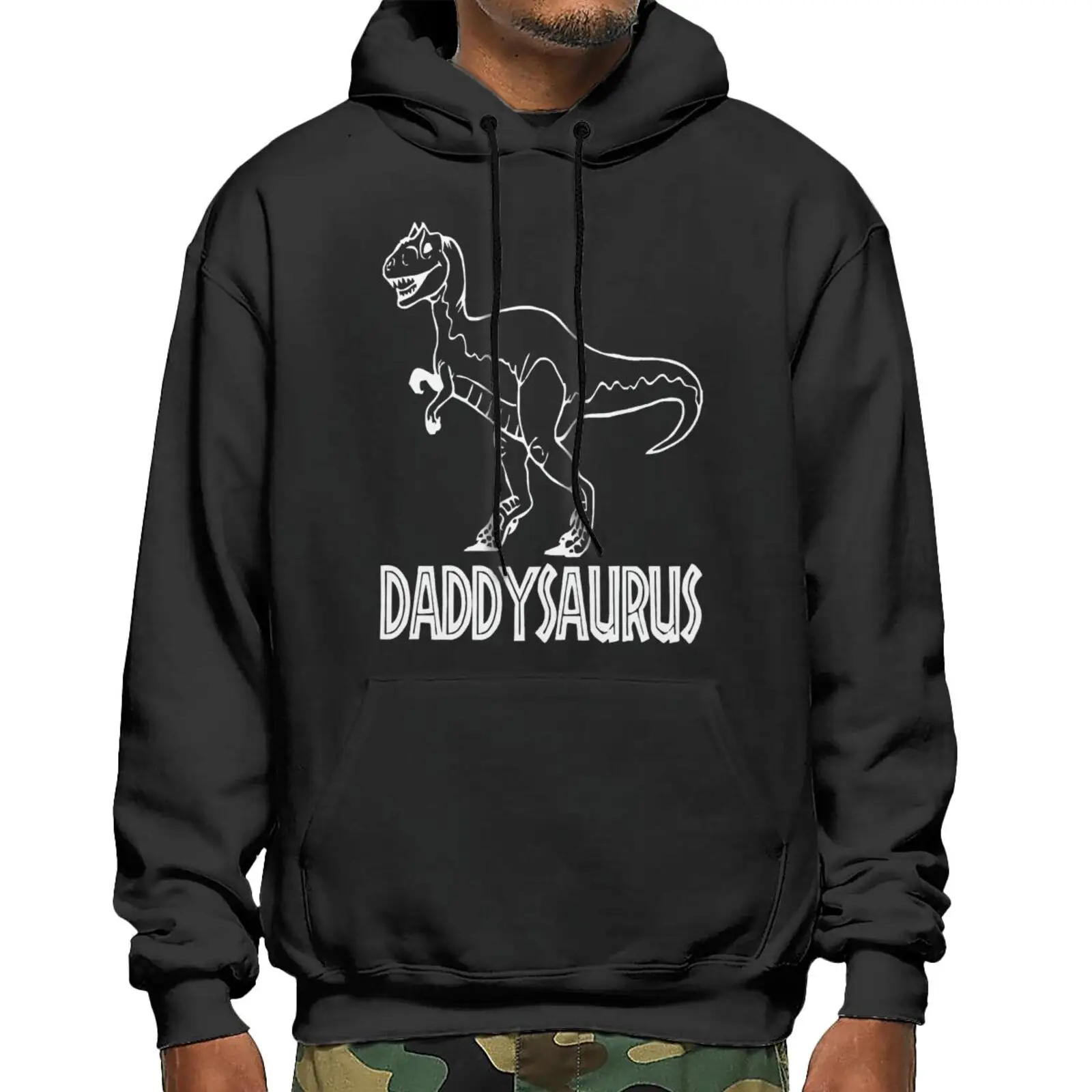 

Daddy Daddysaurus Father Day For Daddy Hoodie Clothes For Men Sweatshirt Man Hoodie Woman Clothes Anime Sweatshirt Hoodies Men