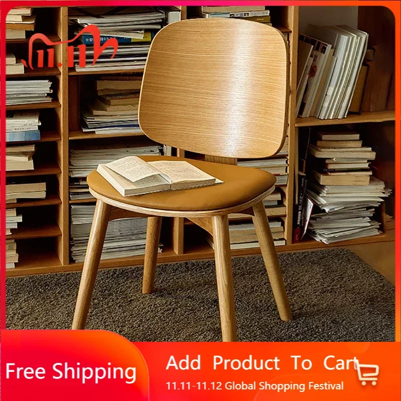 

Desk accent Living Room Dining Chairs Lounge Bedroom Outdoor Luxury Chair Wood Accent Mobile Cadeiras De Jantar Home Furniture