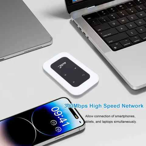 Портативная точка доступа 4G 5G Wi-Fi для путешествий 4G 5G Wi-Fi Мобильная точка доступа Plug and Play Поддержка 10 устройств Широкая совместимость для кемпера