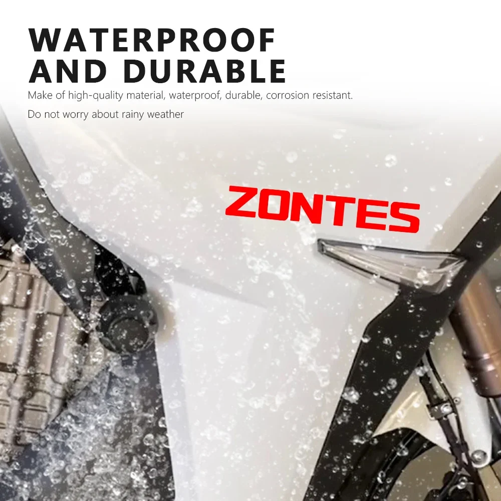 2 шт. водонепроницаемые наклейки для мотоциклов Zontes M125 310M R350 M310 R310 X310 X350 V310 T2 310 Z2 125