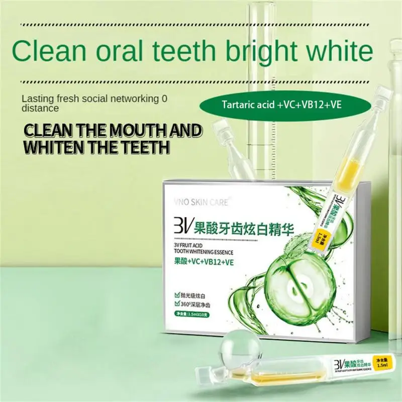 

10pcs Fruit Acid Travel Size Toothpaste Whitening Oral Intensive Enamel Repair Toothpaste For Men Women Sensitive Teeth