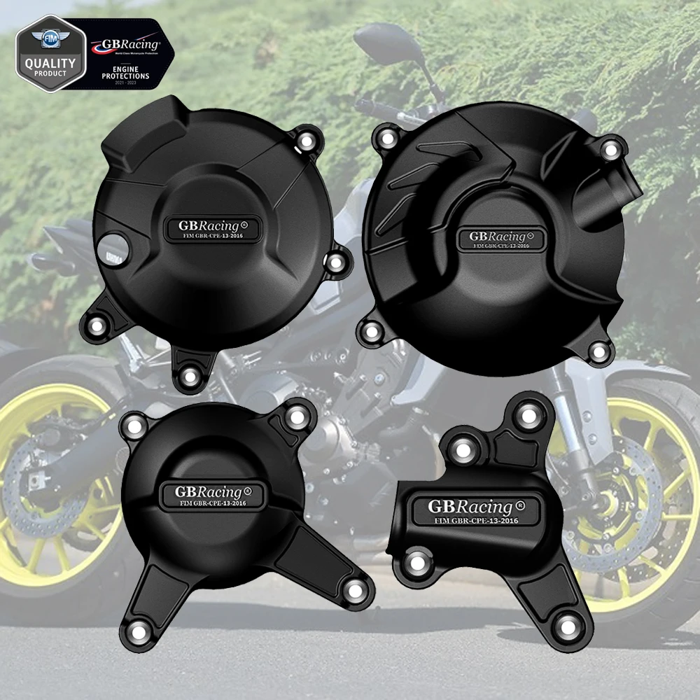 Cubierta de motor para motocicleta, accesorios para moto, juegos de funda para GBracing para Yamaha FZ-09/Tracer 2014-2020