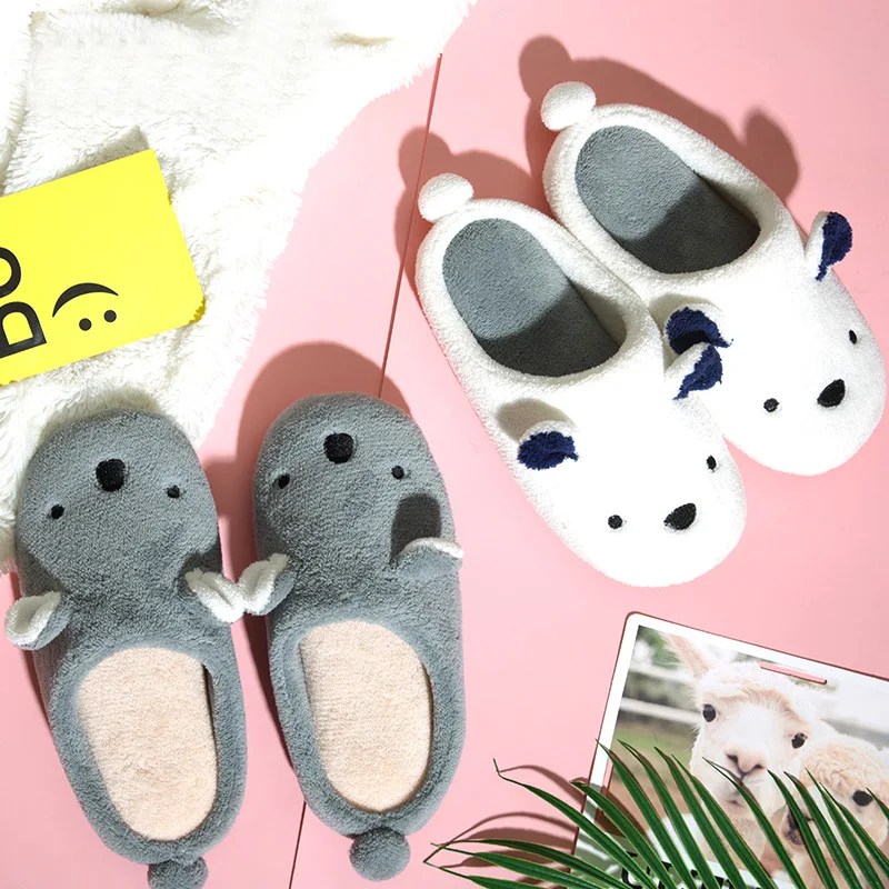 Специальные пушистые тапочки с жемчугом забавная обувь для мужчин и женщин