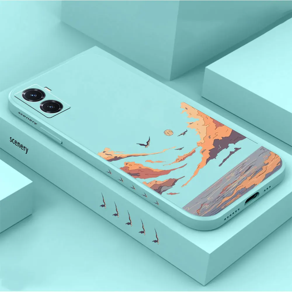 

Comics scenery Case For VIVO Y93 Y85 Y83 Y77 Y77E Y76S Y73S Y71T Y66 Y55S Y53S Y52S Y51S Y50 Y35 Y33S Y31 Y30 Z6 Z5X Z3 5G Cover