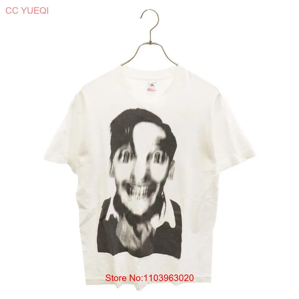 Винтажная футболка размера M 90S Ричард Avedon 1994 с коротким рукавом и принтом лица