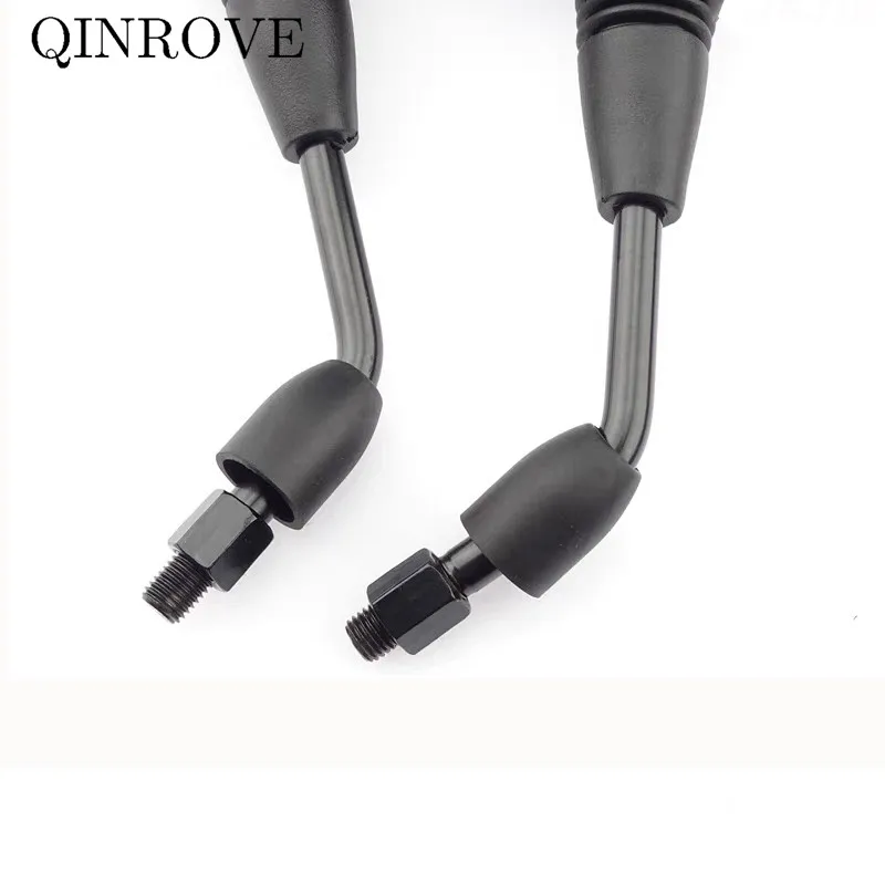 Мотоциклетные аксессуары универсальные черные боковые зеркала заднего вида ABS 8