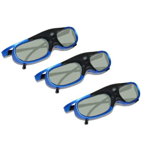 Перезаряжаемые 3D очки для проектора Benq Acer X118H P1502 H6517ABD Optoma Jmgo V8 XGIMI