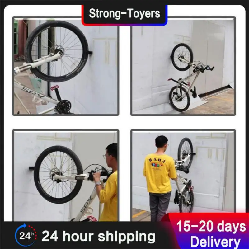

Настенная Стояночная стойка, прочный настенный крючок, вертикальный кронштейн, стойка для парковки велосипеда, портативная Пряжка для велосипеда, Аксессуары для велосипеда