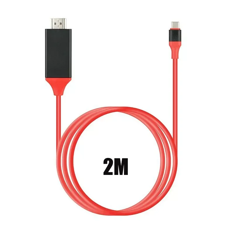 

113.1 Type C к HDMI-совместимый кабель адаптера фотокабель 4K/1080P кабель для Macbook Pro ChromeBook Pixel