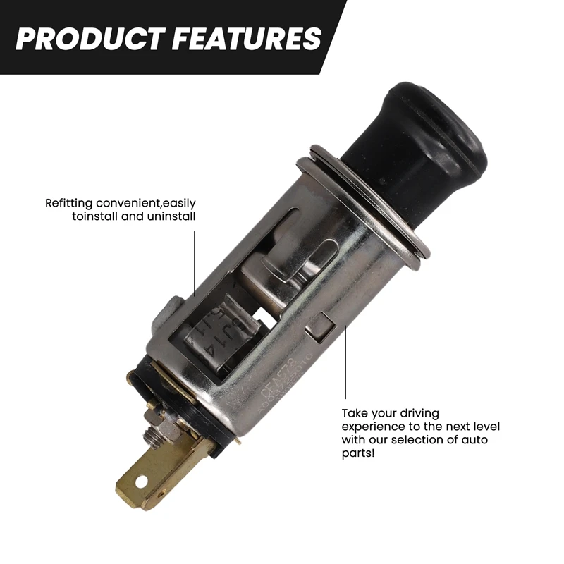 12 В автомобильный прикуриватель в сборе 85500-12240 для Toyota 4Runner Corolla Rav4 Land Cruiser Lexus RX330