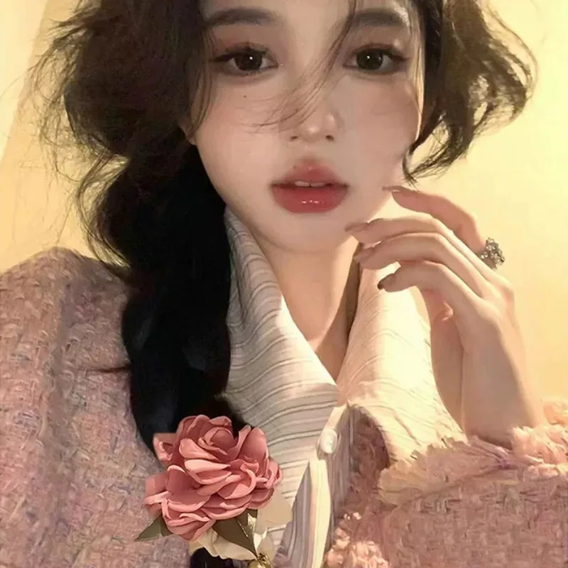 Женская винтажная резинка для волос Красная Эластичная Повязка на голову с