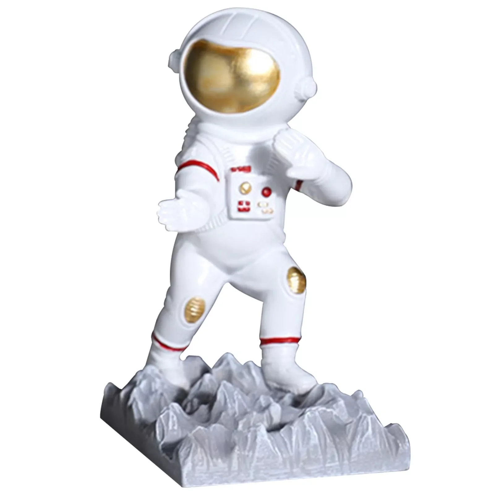 

Astronaut Holder Durable Astronaut Mobile Bracket Practical Desktop Astronaut Holder For Smartphones