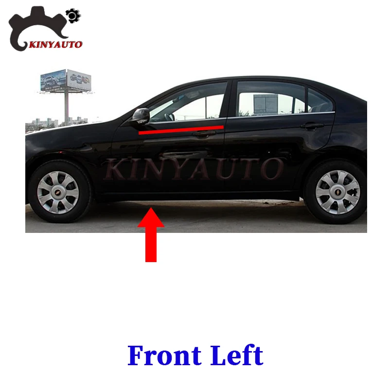 

Для Chevrolet Epica 2007 08 09 10 11 12 13 14 15 16 боковое хромированное окно, резиновая уплотнительная лента, отделка ремня