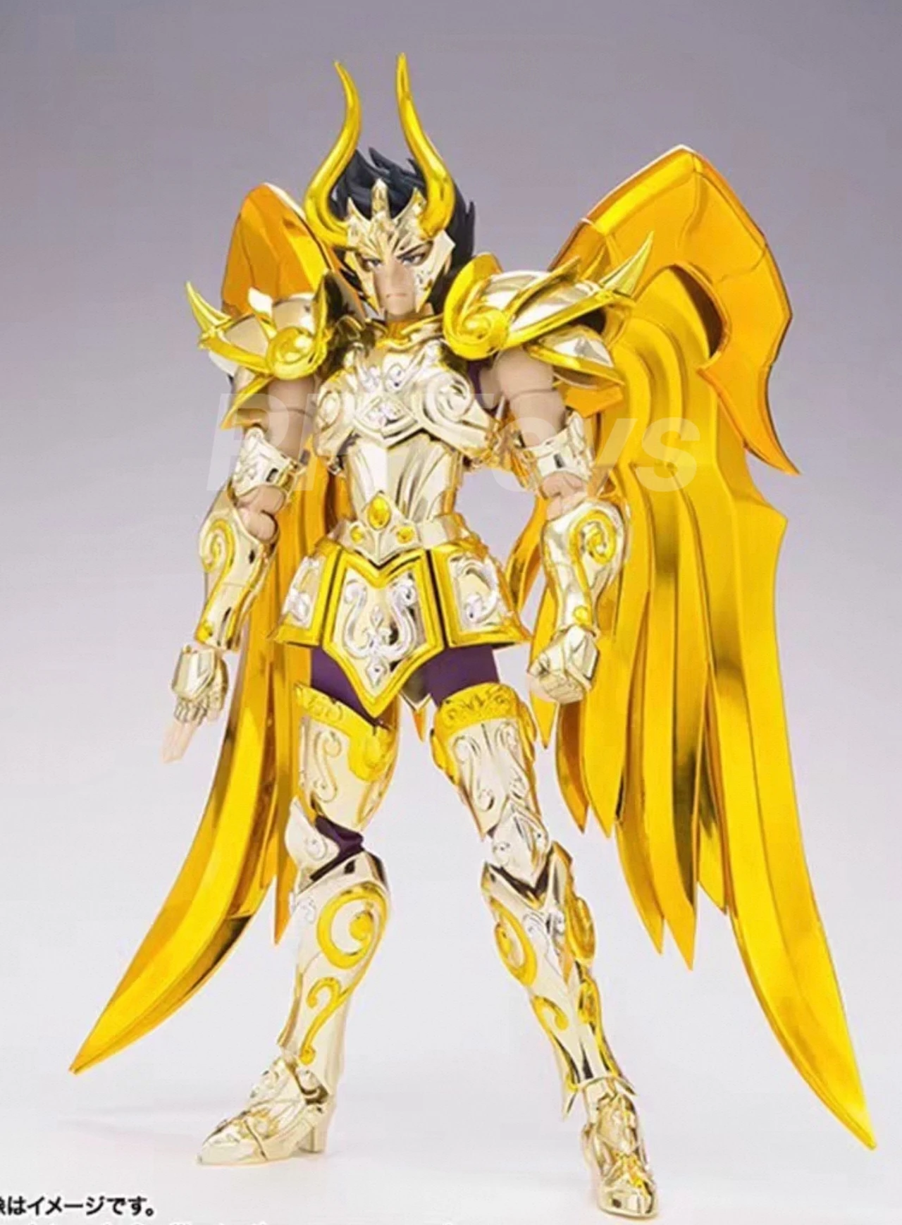 Фото Фигурка Bandai Saint Seiya Golden Soul EX Saint Cloth Mythical Capricorn Shura Divine Cloth, подвижная, подарок для детей №3