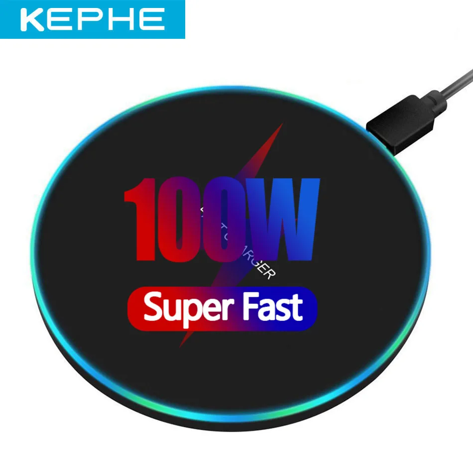 KEPHE 65W Fast Wireless Charger For Samsung Galaxy S20 S9+ S