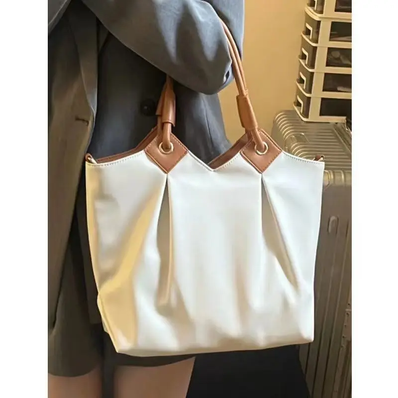 Hot Sale Womens Bags Luxury Large Capacity Tote Bag For Women Female Shoulder Bag Vintage PU Leather Ladies Handbags Bolsa Mujer