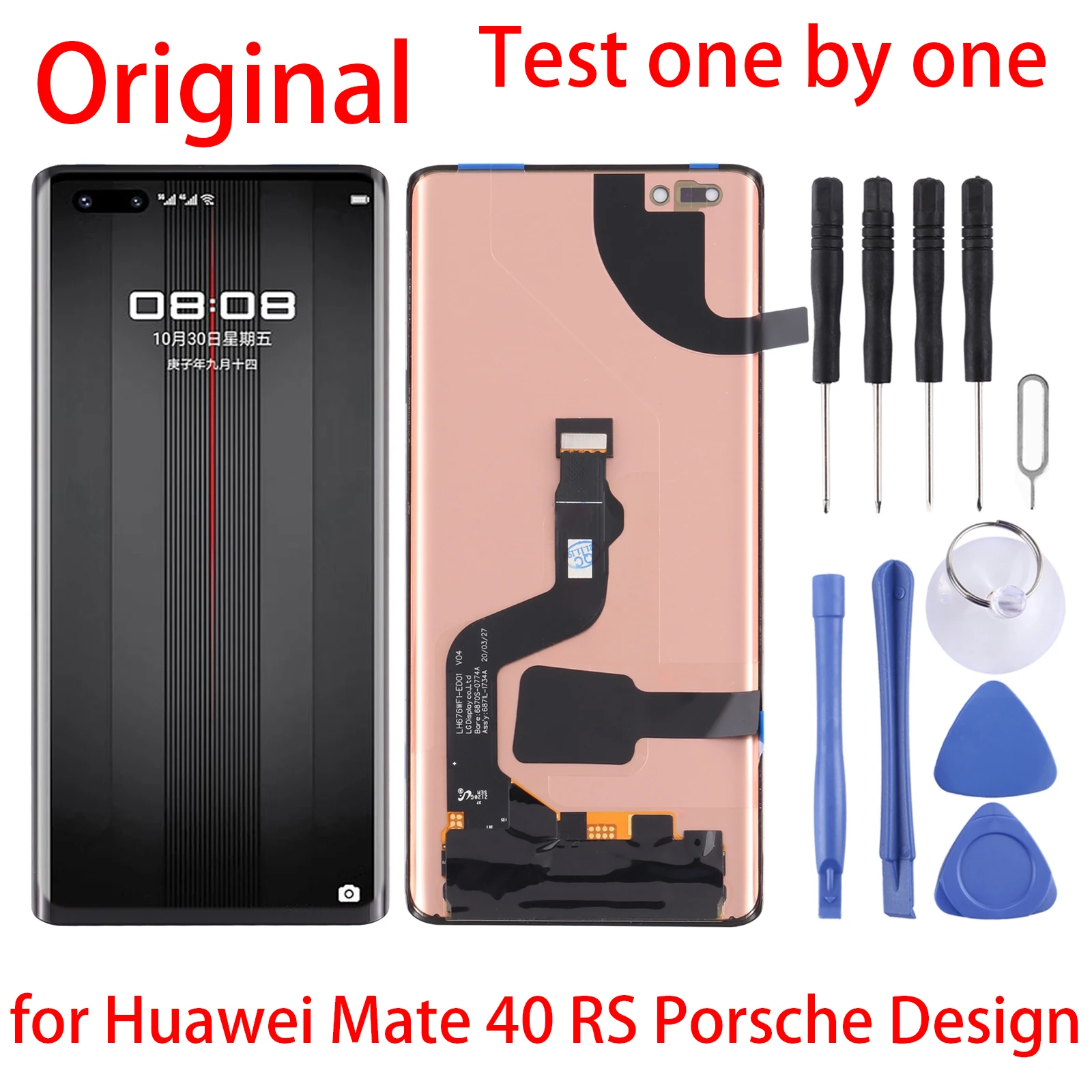 

Original LCD Screen and Digitizer Full Assembly for Huawei Mate 40 RS Porsche Design