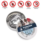 Регулируемый ошейник для собак, ошейник против блох и клещей для маленьких собак и кошек, ошейник против насекомых и комаров, товары для домашних животных