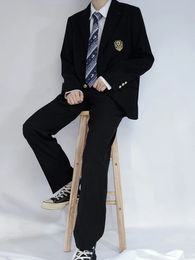 Original DK Suit trousers Genuine Men's Spring and Autumn Japan fashion Preppy Uniform Pants Student Casual All-matching Tube...