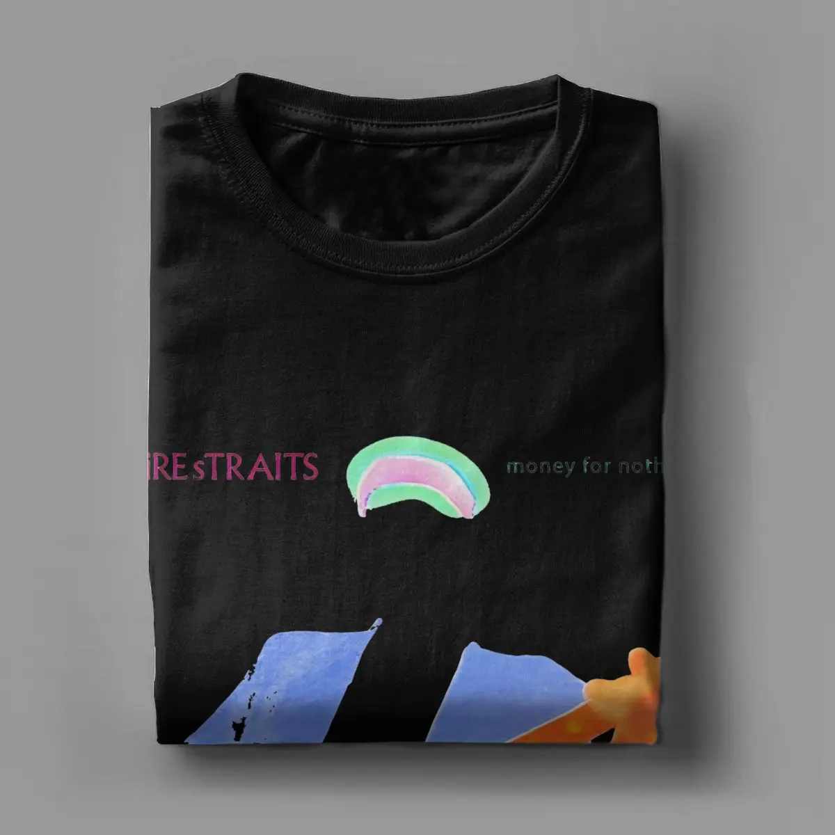 Футболки Dire Straits Money For Nothing мужские винтажные футболки из 100% хлопка футболка с